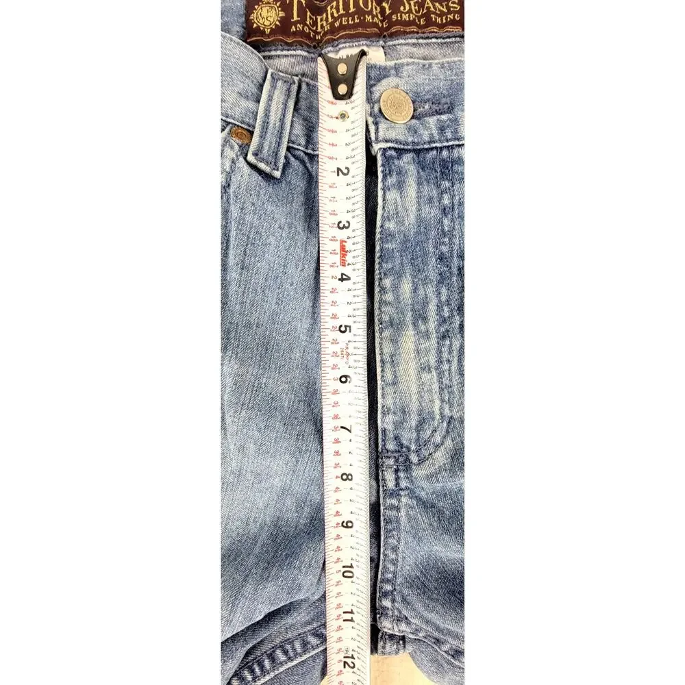 The Territory Ahead Straight Leg Jeans 34x32 Relaxed Fit Cotton Denim